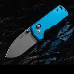 Magnum Rockstub Blue Elox Folding Knife -Professional Outdoor Equipment Store 01SC711.4 69942.1693830650