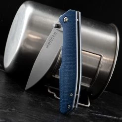 Magnum Deep Blue Canvas Folding Knife -Professional Outdoor Equipment Store 01SC714.4 51374.1693831655