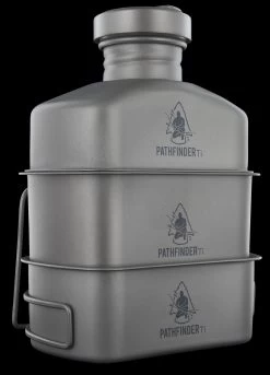 Pathfinder Titanium Canteen Cooking Set -Professional Outdoor Equipment Store 31b 2 93482.1624535087