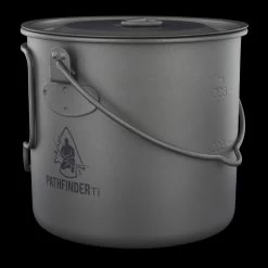 Pathfinder Titanium Bush Pot 1,100ml 8 Pathfinder Titanium Bush Pot 1,100ml -Professional Outdoor Equipment Store 31b 8 99747.1624536876