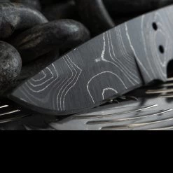 Alabama Damascus Spearpoint Blade Blank -Professional Outdoor Equipment Store ADS088det 21350.1614940937