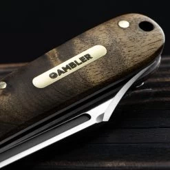 Andre De Villiers Gambler Burlwood NLA Folding Knife 12 Andre De Villiers Gambler Burlwood NLA Folding Knife -Professional Outdoor Equipment Store ADV GAMB WOOD NLA.5 25387.1672843737.1280.1280 40562.1672844613