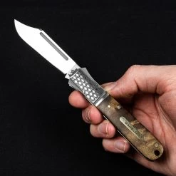 Andre De Villiers Gambler Burlwood NLA Folding Knife 13 Andre De Villiers Gambler Burlwood NLA Folding Knife -Professional Outdoor Equipment Store ADV GAMB WOOD NLA 74337.1672843737.1280.1280 92967.1672844613