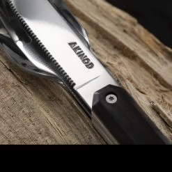 Akinod 12H34 Magnetic Cutlery Set Ebony -Professional Outdoor Equipment Store AKI01M00004 56178.1616595308