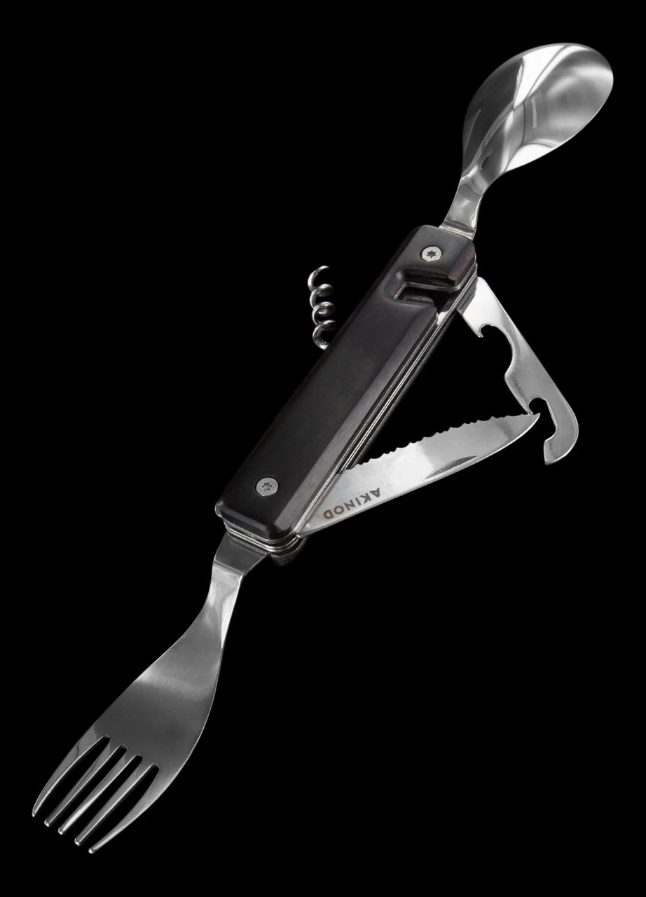 Akinod 13H25 Folding Cutlery Set 7 Akinod 13H25 Folding Cutlery Set - Image 5
