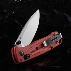 Benchmade 533-04 Mini Bugout Mesa Red Folding Knife 9 Benchmade 533-04 Mini Bugout Mesa Red Folding Knife -Professional Outdoor Equipment Store BM533 04.2 64950.1690903583