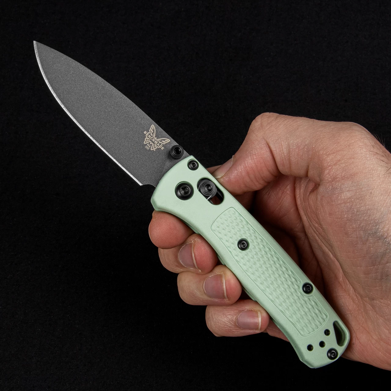 Benchmade 533GY-06 Mini Bugout Sea Foam Folding Knife 7 Benchmade 533GY-06 Mini Bugout Sea Foam Folding Knife - Image 5