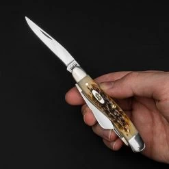 Case Stockman Amber Bone Stainless -Professional Outdoor Equipment Store CA042.4 46186.1663161156.1280.1280 05082.1663166820