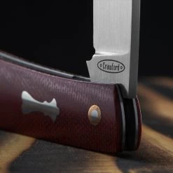 Chris Crawford Custom EDC-B Slipjoint Red -Professional Outdoor Equipment Store CUS BS23 23det2 09612.1687954440.1280.1280 57021.1687963448