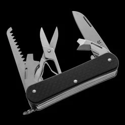 Fox Vulpis 5 Carbon Fibre Penknife -Professional Outdoor Equipment Store FOX FX VP130 SF5CF.1 79471.1688656810