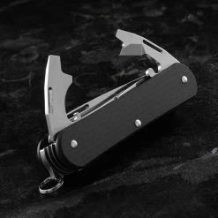 Fox Vulpis 5 Carbon Fibre Penknife -Professional Outdoor Equipment Store FOX FX VP130 SF5CF.4 71085.1688656809