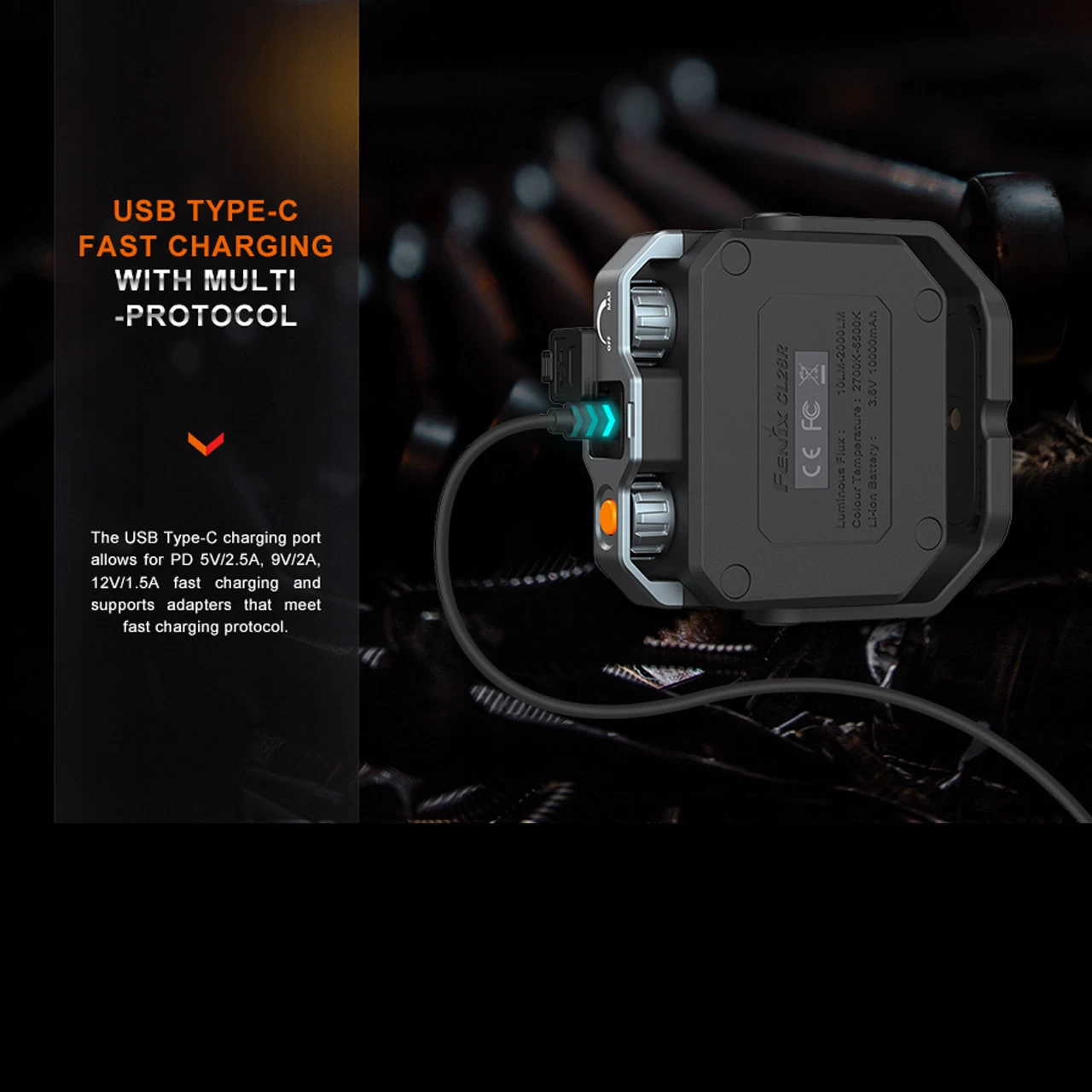 Fenix CL28R Rechargeable Lantern 6 Fenix CL28R Rechargeable Lantern - Image 4