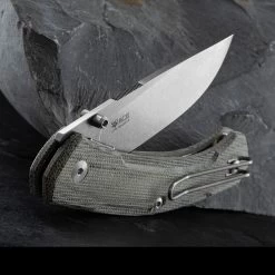Giant Mouse ACE Iona V2 Micarta Folding Knife