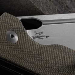 Kizer Bugai Micarta Folding Knife -Professional Outdoor Equipment Store KIV3627C1.1 57333.1686757349