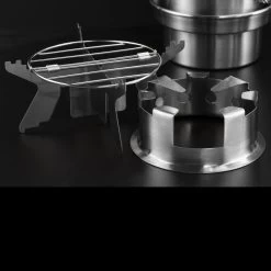 Kelly Kettle Trekker Kit Stainless Steel -Professional Outdoor Equipment Store KK TREKKER KIT.1 53587.1643970480