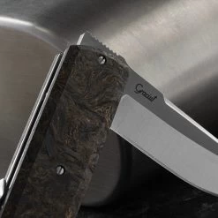 Maserin Silver 410 Fat Carbon "Gold Dark Matter" Folding Knife -Professional Outdoor Equipment Store MAS410 G.3 07583.1688743291.1280.1280 65206.1689085522