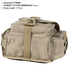Maxpedition Fatboy Versipack S-Type WAS £84.95 -Professional Outdoor Equipment Store MAXP 408det4 19118.1662130571