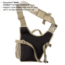 Maxpedition Fatboy Versipack S-Type WAS £84.95 -Professional Outdoor Equipment Store MAXP 408det5 83736.1662130571