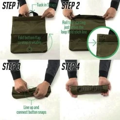 Maxpedition Roll-up Tote -Professional Outdoor Equipment Store MAXP TTEMXGRNdet3 24927.1600094605