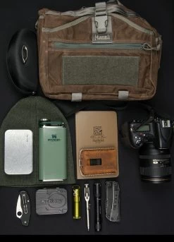 Magforce Gemini Sling Bag Waxed Canvas -Professional Outdoor Equipment Store MF W0498 BRdet7 92895.1689846938.1280.1280 94253.1689945483