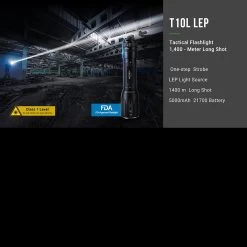 Nextorch T10L Long-Shot Flashlight WAS £299.95 22 Nextorch T10L Long-Shot Flashlight WAS £299.95 -Professional Outdoor Equipment Store NEXTORCH T10L.3 38948.1690810378