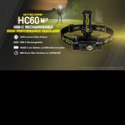 Nitecore HC60 V2 -Professional Outdoor Equipment Store NITECORE HC60 2021 COOLdet4 61822.1637841783.1280.1280 27650.1637841874