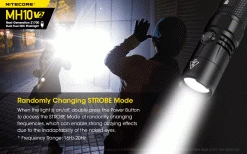 Nitecore MH10 V2 -Professional Outdoor Equipment Store NITECORE MH10V2 38313.1596466520