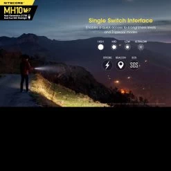 Nitecore MH10 V2 -Professional Outdoor Equipment Store NITECORE MH10V2det2 25784.1596466518