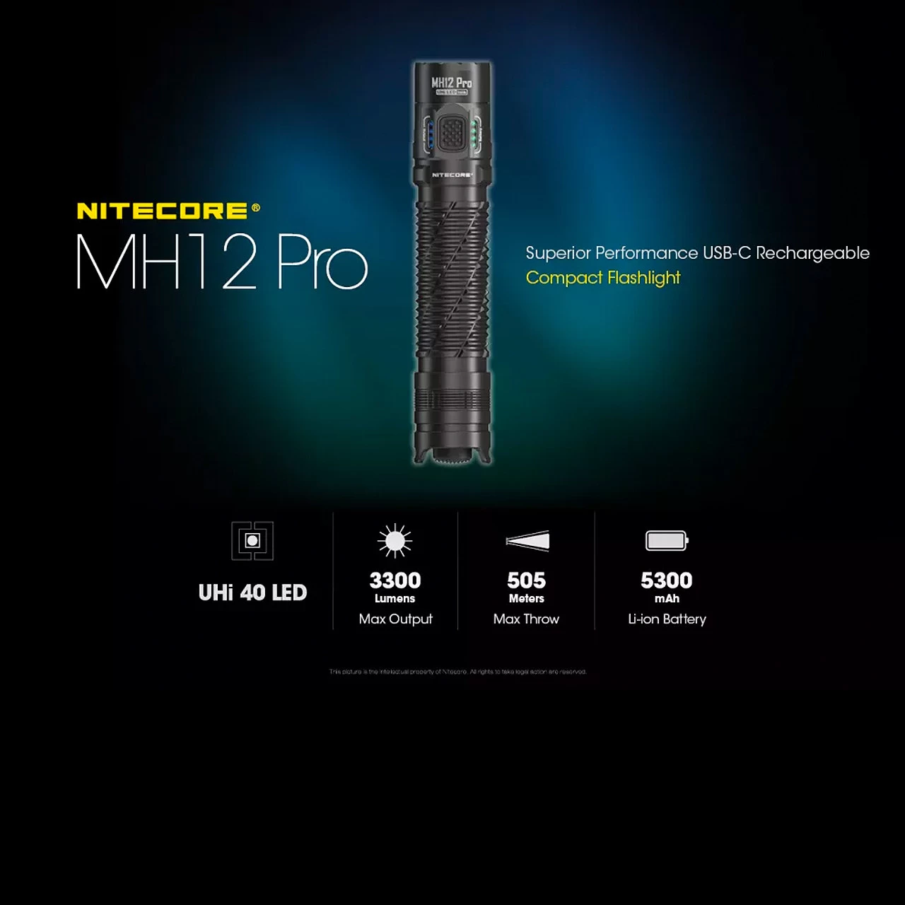 Nitecore MH12 Pro Flashlight 4 Nitecore MH12 Pro Flashlight - Image 2