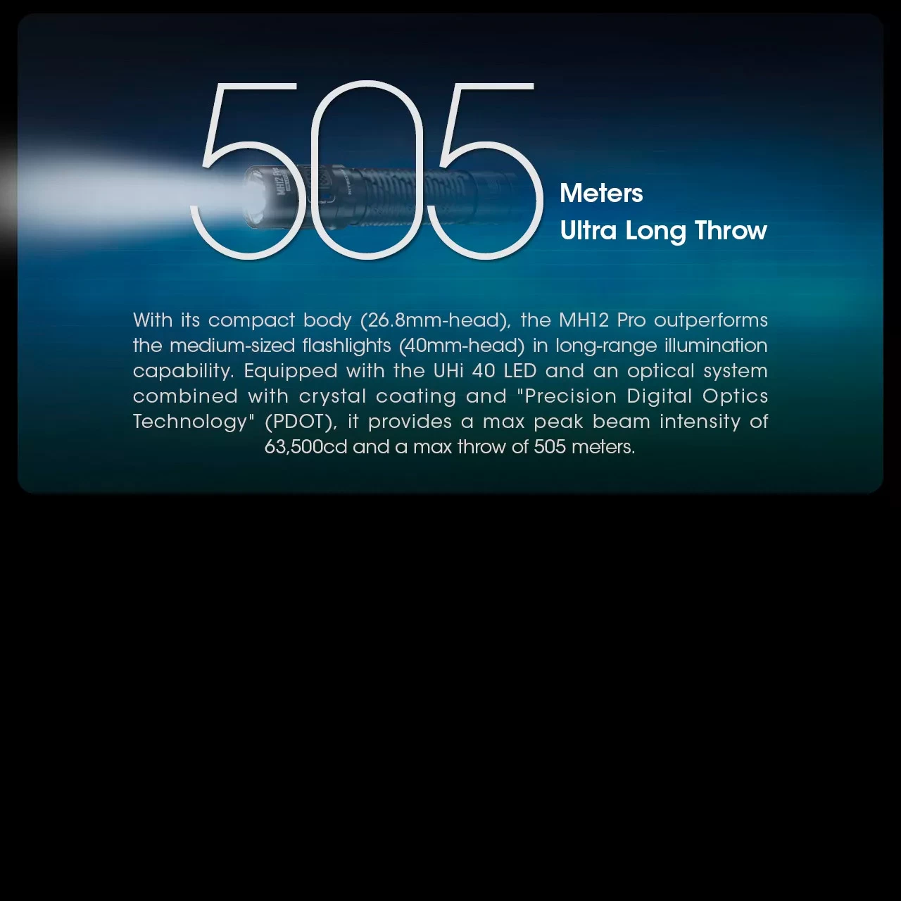 Nitecore MH12 Pro Flashlight 9 Nitecore MH12 Pro Flashlight - Image 7