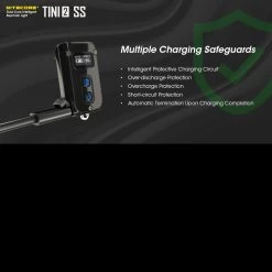 Nitecore Tini 2 Stainless Steel -Professional Outdoor Equipment Store NITECORE TINI2 SSdet 85476.1651851230