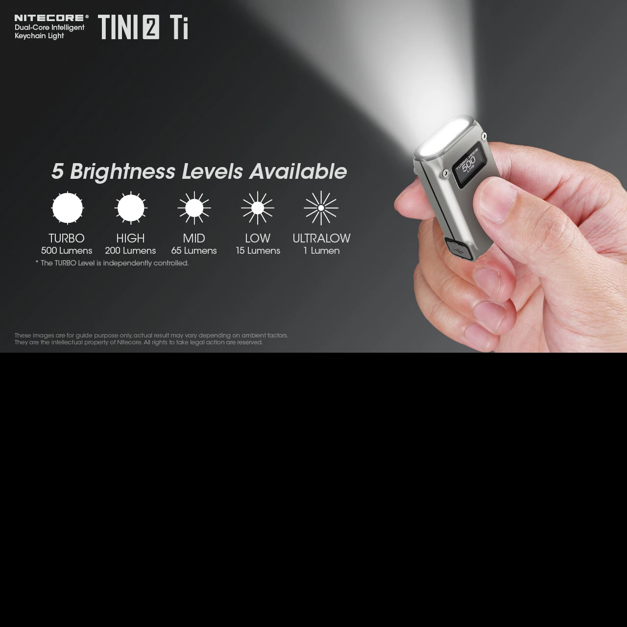 Nitecore TINI 2 Titanium 10 Nitecore TINI 2 Titanium - Image 8