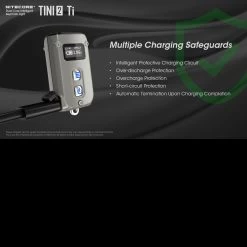 Nitecore TINI 2 Titanium 15 Nitecore TINI 2 Titanium -Professional Outdoor Equipment Store NITECORE TINI2 TIT 90692.1652790503.1280.1280 46976.1652879581