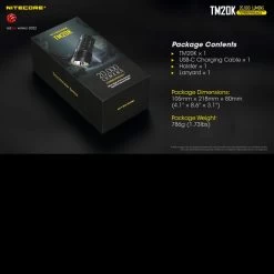 Nitecore TM20K -Professional Outdoor Equipment Store NITECORE TM20K.11 45274.1668002426.1280.1280 27895.1668011042