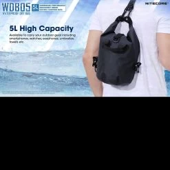 Nitecore Drybag WDB05 -Professional Outdoor Equipment Store NITECORE WDB05det3 18259.1637763975.1280.1280 71392.1637764266