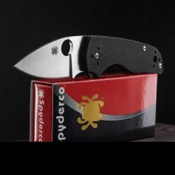 Spyderco Lil' Native G10 Slipit -Professional Outdoor Equipment Store SC230NLGPdet2 47777.1650639288