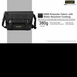 Nitecore SLB02 Messenger Bag -Professional Outdoor Equipment Store SLB02det2 02965.1643032004.1280.1280 35063.1643207532