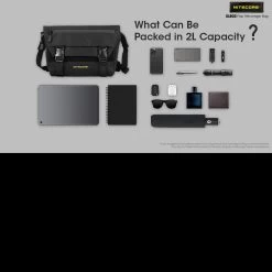 Nitecore SLB02 Messenger Bag -Professional Outdoor Equipment Store SLB02det3 91082.1643032005.1280.1280 77615.1643207532