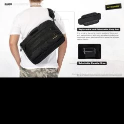 Nitecore SLB09 Sling Bag -Professional Outdoor Equipment Store SLB09det4 93288.1643032328.1280.1280 67490.1643207288