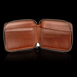 William Henry Bourbon Zip Bi-Fold -Professional Outdoor Equipment Store WH ZBF HAR BRN DBdet3 68769.1625055544.1280.1280 84900.1625055564