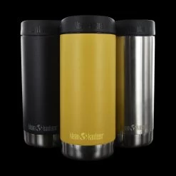 Klean Kanteen TKWide Insulated (355ml) Café Cap -Professional Outdoor Equipment Store WIT K12TKWPCC BKdet2 54396.1612456490