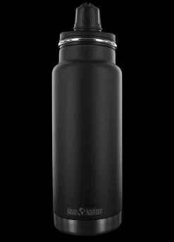 Klean Kanteen TKWide Insulated (946ml) Chug Cap -Professional Outdoor Equipment Store WIT K32TKWCG BKdet 64056.1612878352