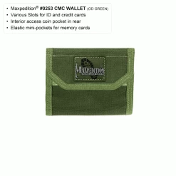 Maxpedition C.M.C. Wallet -Professional Outdoor Equipment Store c.m.c 81932.1662129659