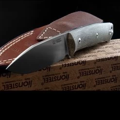 Lion Steel Bushcraft B35 Micarta Green -Professional Outdoor Equipment Store ccm ls b35cvg 83724.1587729658