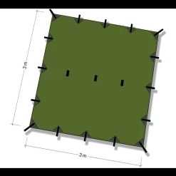 DD Hammocks 3 X 3 Tarp 12 DD Hammocks 3 X 3 Tarp -Professional Outdoor Equipment Store dd 019det4 74434.1587403865