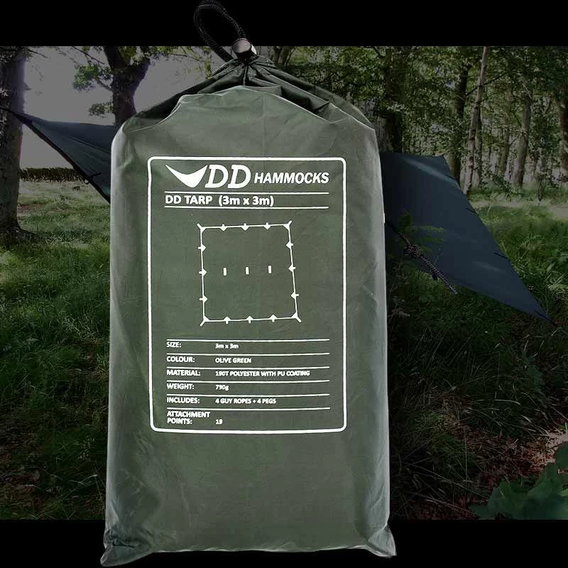 DD Hammocks 3 X 3 Tarp 7 DD Hammocks 3 X 3 Tarp - Image 5