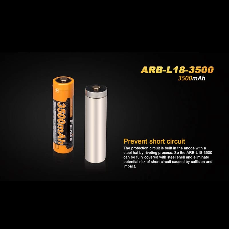 Fenix ARB-L18-3500 18650 5 Fenix ARB-L18-3500 18650 - Image 3