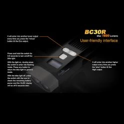 Fenix BC30R Bike Light 40 Fenix BC30R Bike Light -Professional Outdoor Equipment Store fenix bc30rdet3 65112.1682605999