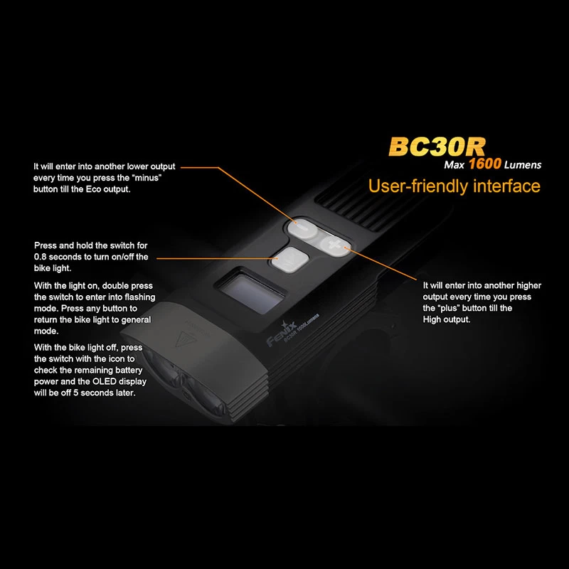 Fenix BC30R Bike Light 21 Fenix BC30R Bike Light - Image 19