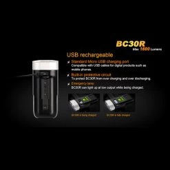 Fenix BC30R Bike Light 41 Fenix BC30R Bike Light -Professional Outdoor Equipment Store fenix bc30rdet4 54975.1682605999